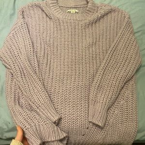 American eagle chunky knitted sweater